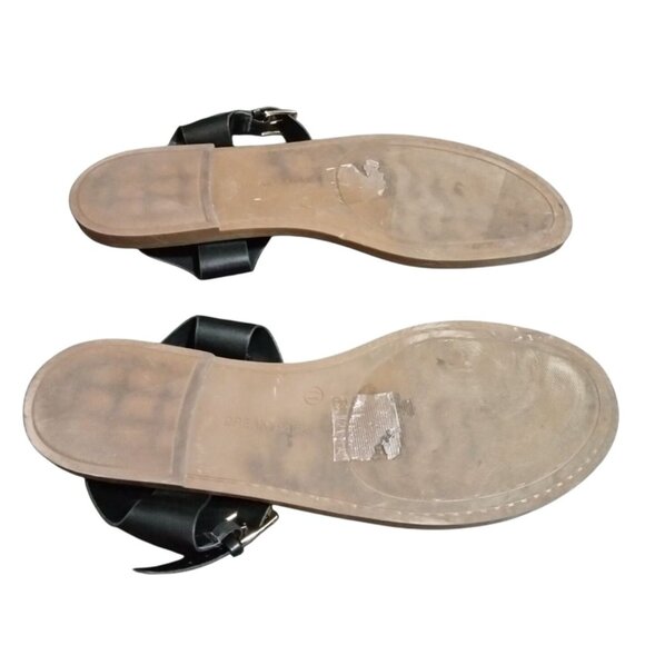 Dream Pairs Womens T-Strap Flat Thong Sandals Size 11 Adjustable Ankle Strap - Picture 12 of 13